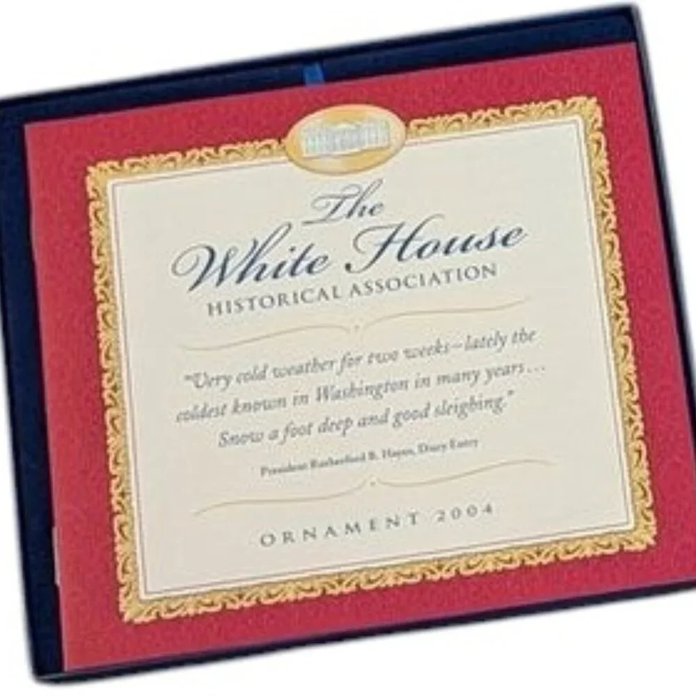NEW 2004 The White House Historical Association Christmas Ornament